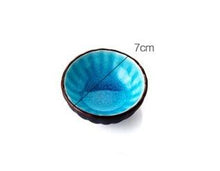 Load image into Gallery viewer, Ice cracked glazed ceramic plate